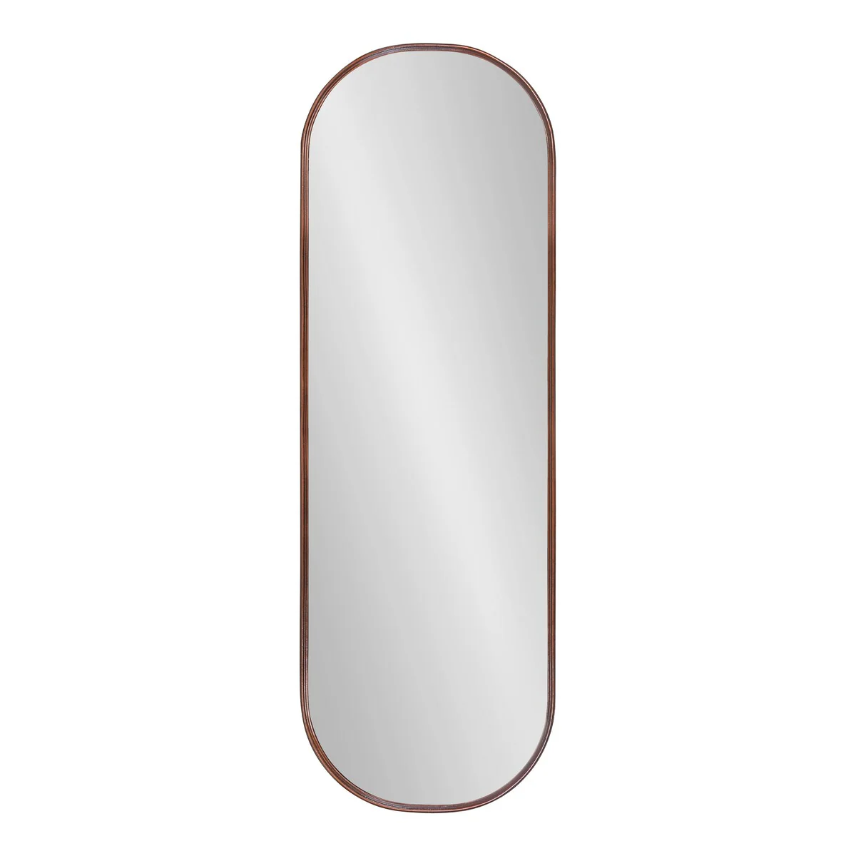Modern Capsule Framed Wall Mirror, Decorative Oval Accent Mirror for Living Room, Bedroom and Entryway - Image 41