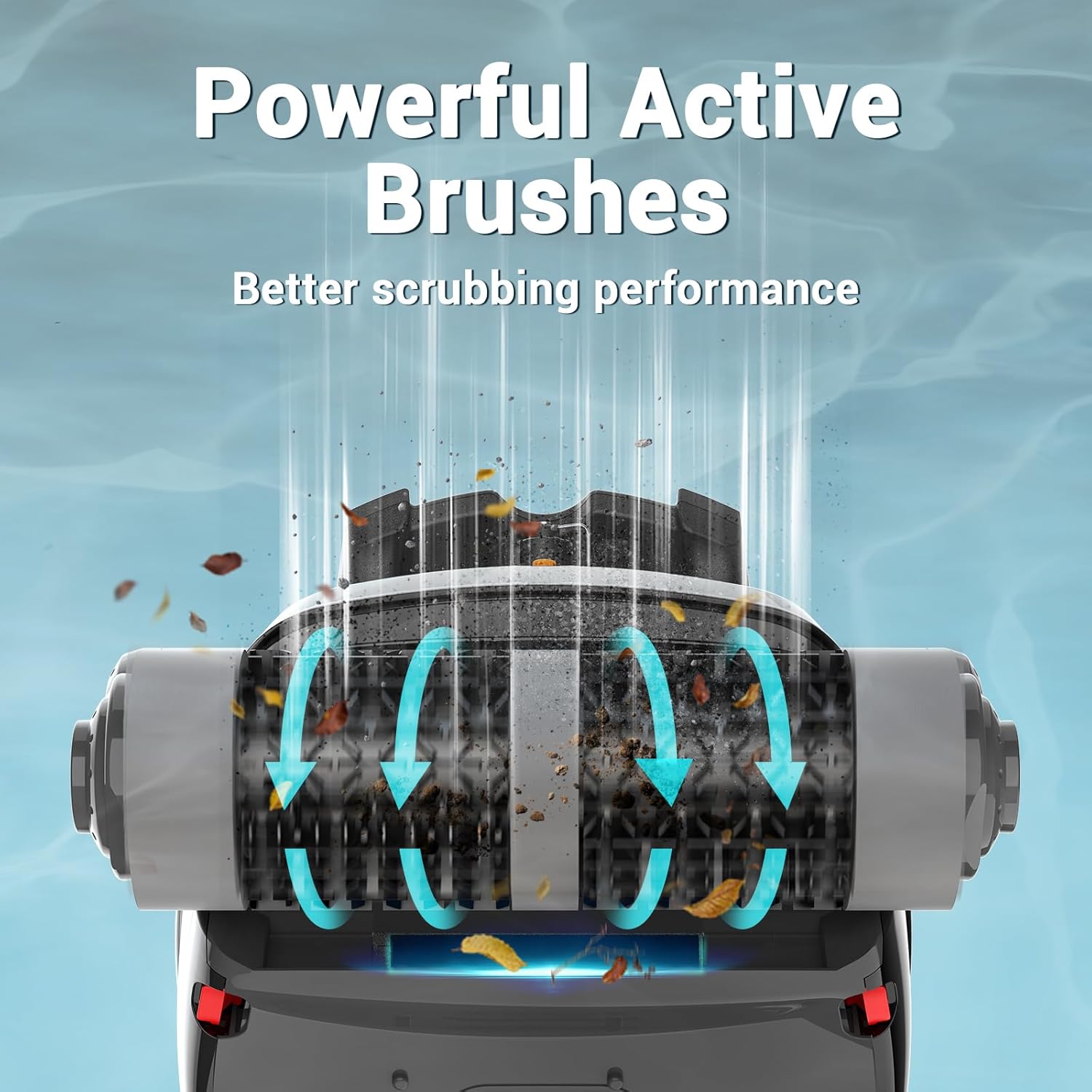 Cordless Robotic Pool Cleaner, Automatic Wall Climbing Pool Vacuum for Swimming Pool Cleaning - Image 10