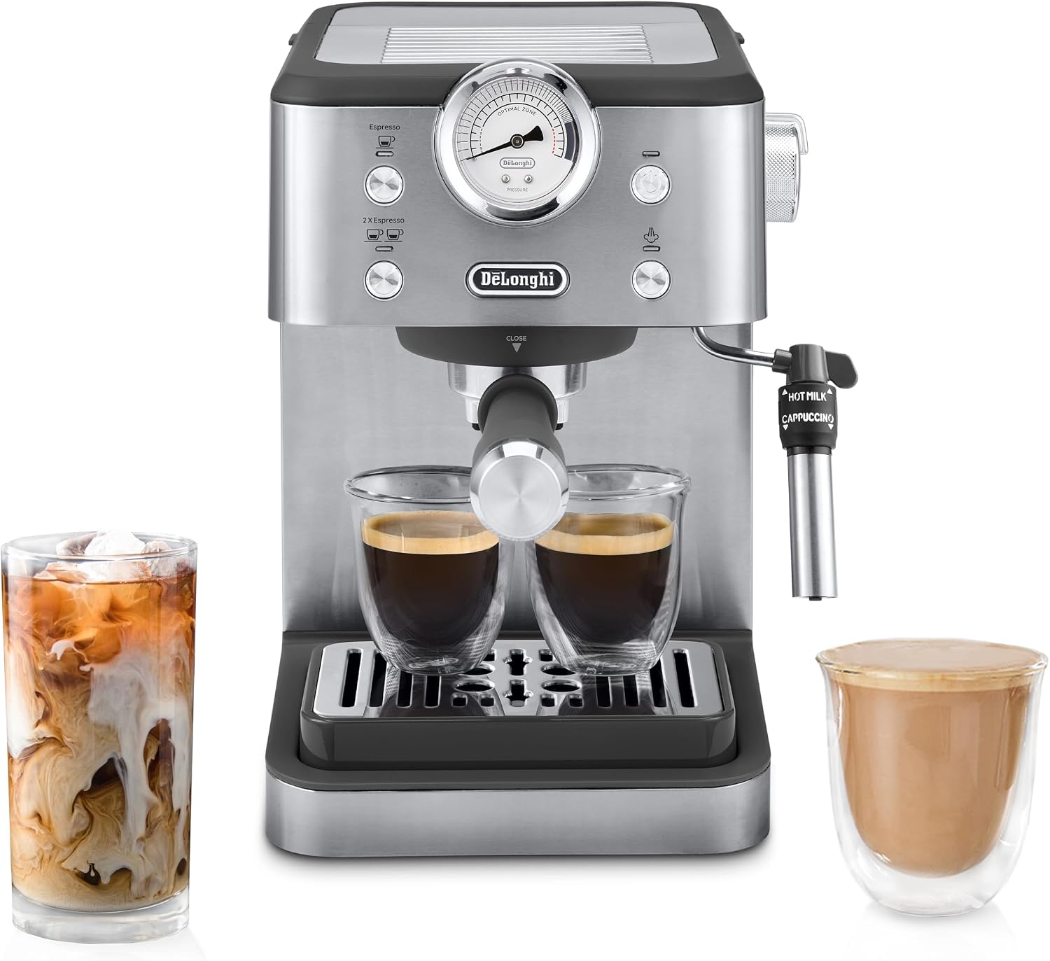 Classic Signature Espresso Machine, Adjustable Milk Frother