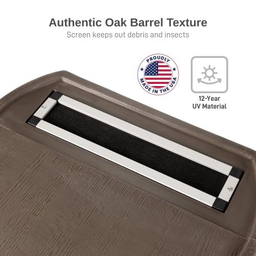 50 Gallon Rain Barrel with Brass Spigot, Large Outdoor Rainwater Collection and Storage Container for Garden - Image 26