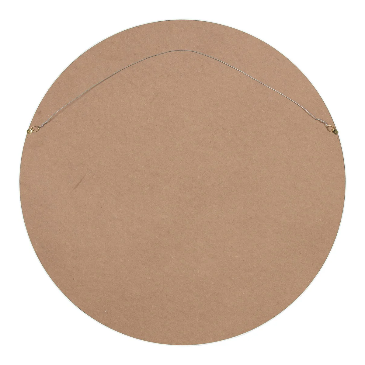 Round Wood Accent Wall Mirror, Modern Decorative Wooden Frame Mirror for Living Room, Bedroom and Entryway - Image 79