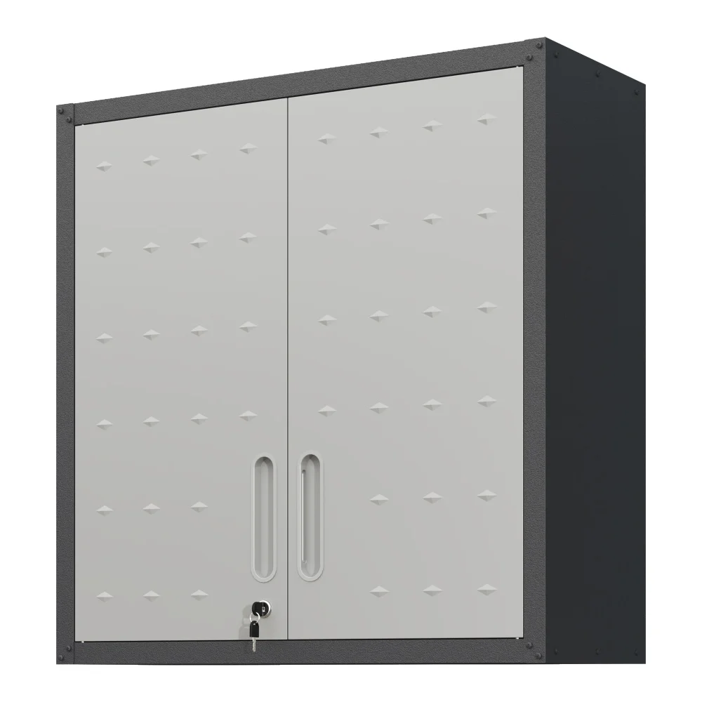Tcbosik Rolling Storage Cabinet with Storage, Metal Tool Cabinet with Adjustable Shelf and 2 Doors, Lockable Storage Cabinet for Home Office Garage Basement, Black - Image 13