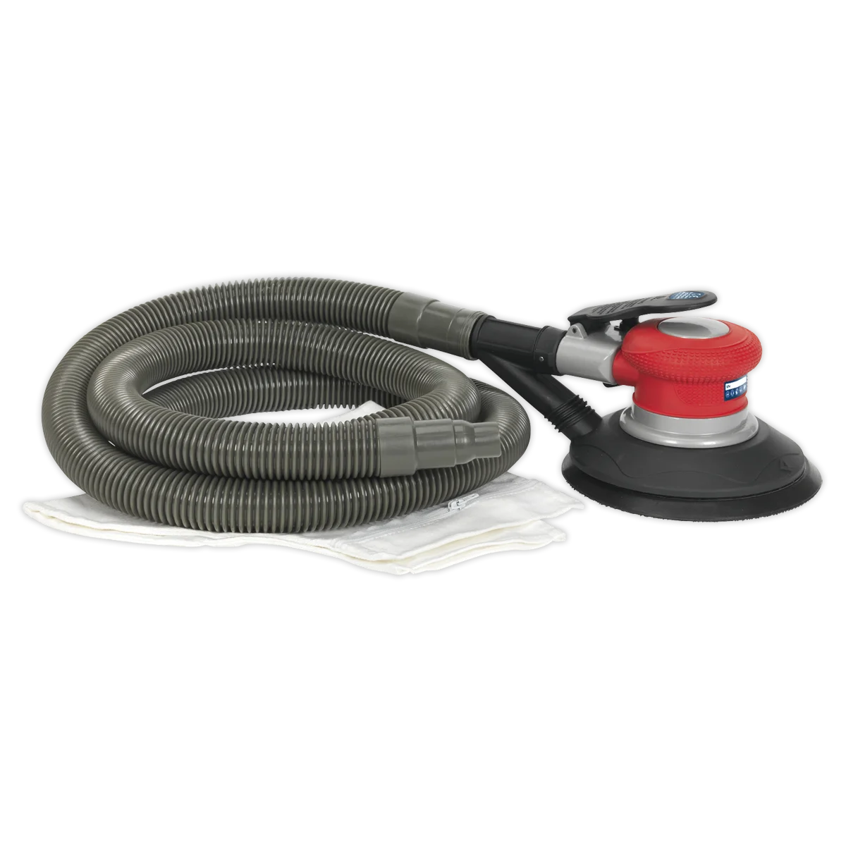 Sealey Gsa06 Air Palm Random Orbital Sander ?150Mm Dust-Free Self-Contained - Image 3