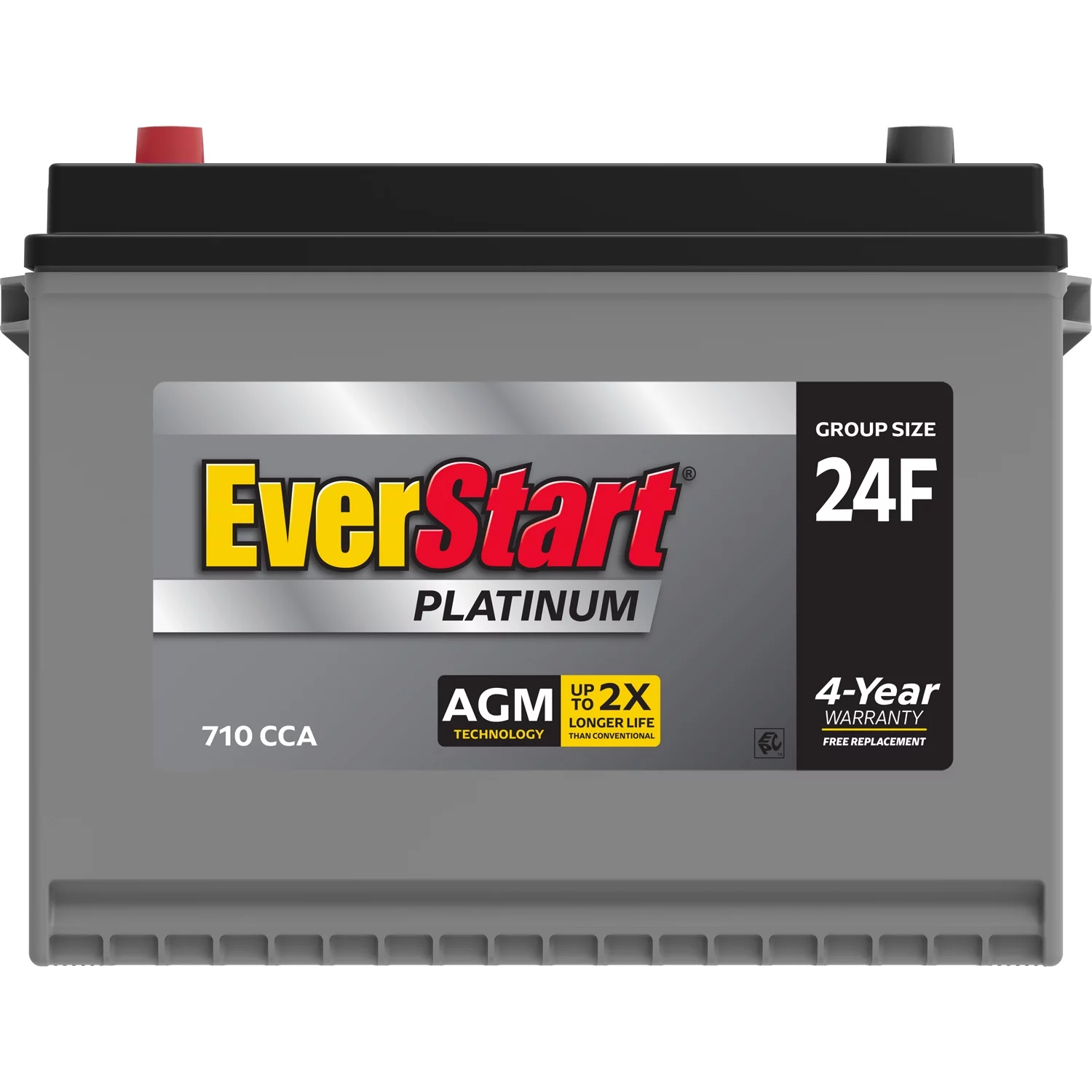 Automotive Battery, Group Size 24F 12 Volt, 750 CCA - MadeInUSA - Image 4