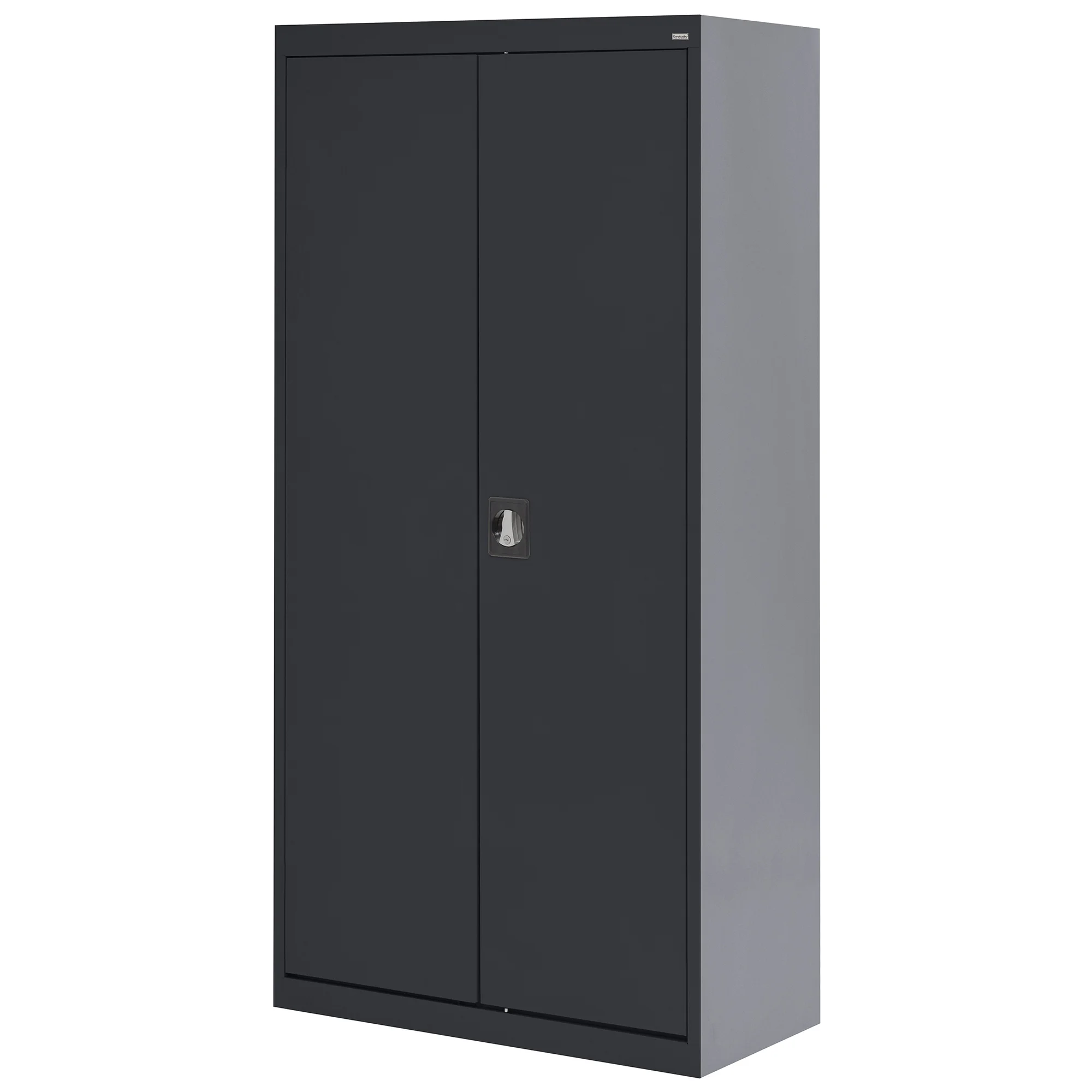 Sandusky Lee 20-Gauge 5-Shelf Welded Steel Freestanding Garage Storage Cabinet, Black - Image 6