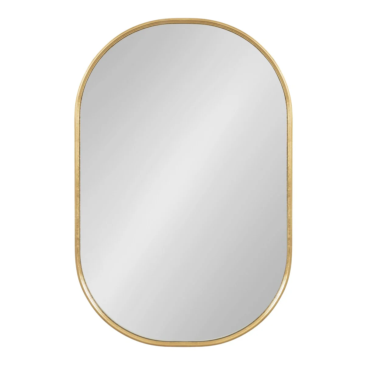 Modern Capsule Framed Wall Mirror, Decorative Oval Accent Mirror for Living Room, Bedroom and Entryway - Image 90