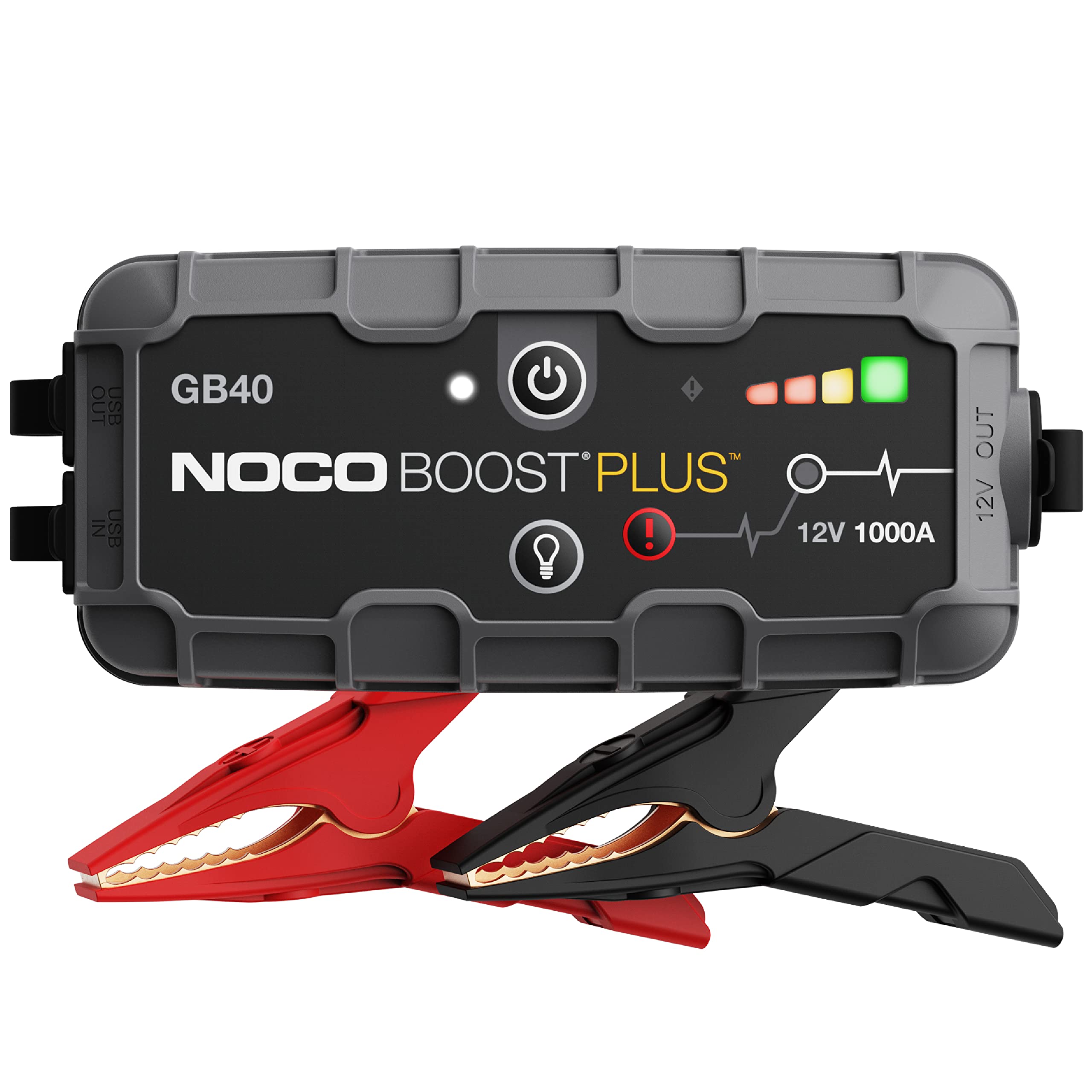 NOCO Boost GB40 12V 1000A UltraSafe Portable Lithium Jump Starter | Spark-Proof and Reverse Polarity Protection, For Car, Truck
