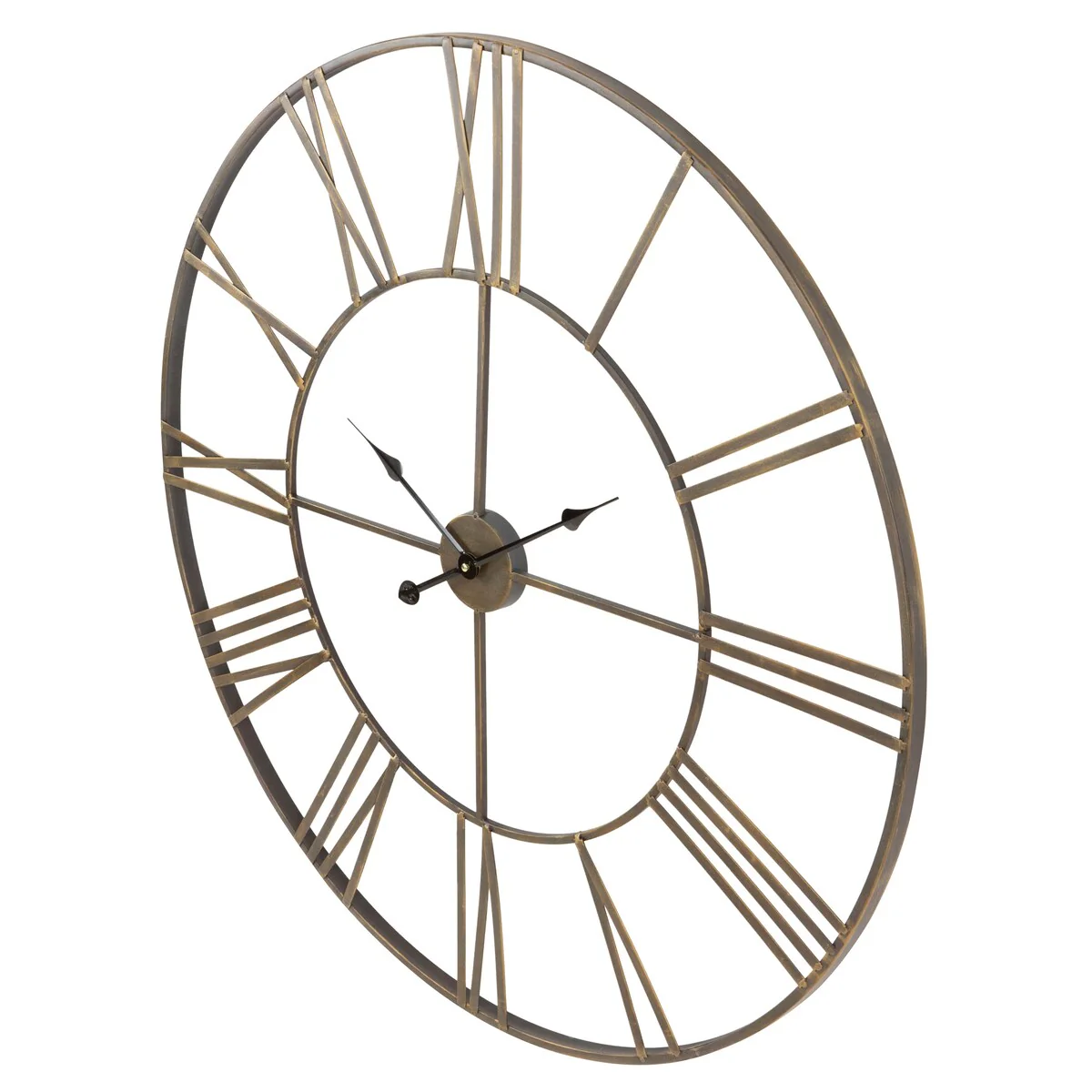 Modern Round Metal Wall Clock, Decorative Circular Hanging Clock for Living Room, Bedroom and Office - Image 73