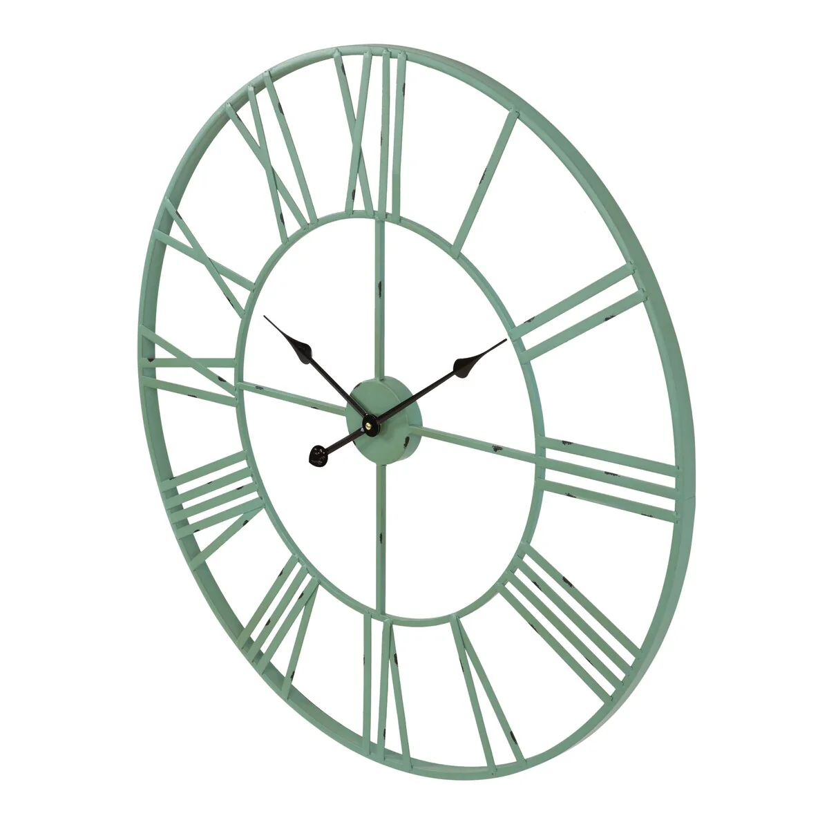 Modern Round Metal Wall Clock, Decorative Circular Hanging Clock for Living Room, Bedroom and Office - Image 38