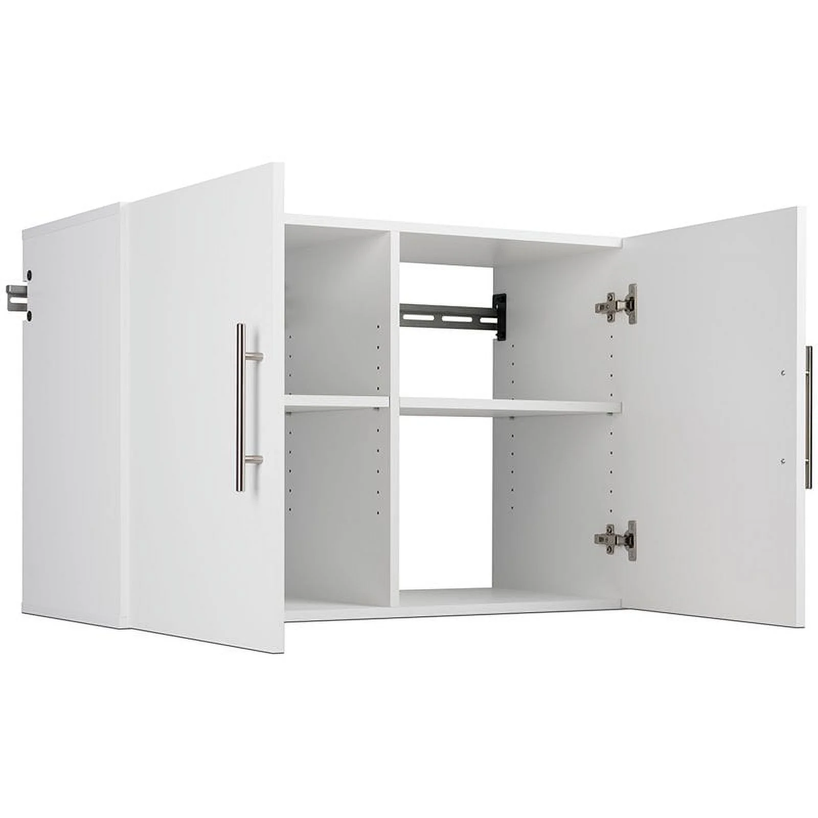 Prepac's HangUps Upper Storage Cabinet - Elegant and Spacious Wall Cabinets to Maximize Your Storage, 36" Size, Classic White Finish - Image 15