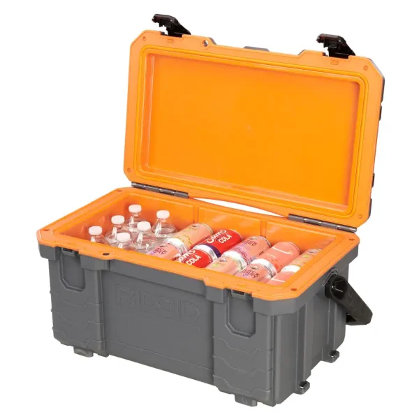 27Qt Cold Box – High-Impact Resin Cooler with Carry Handle - Image 5
