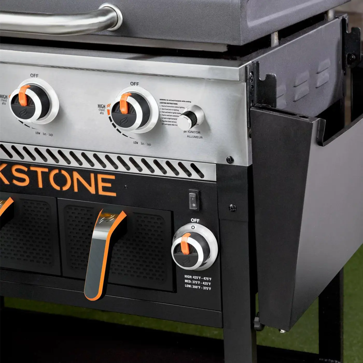 Clearance Sale 2-Burner 28" Griddle with Electric Air Fryer and Hood - Image 5
