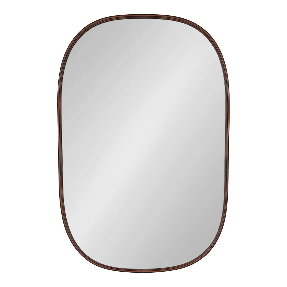 Modern Capsule Framed Wall Mirror, Decorative Oval Accent Mirror for Living Room, Bedroom and Entryway - Image 57