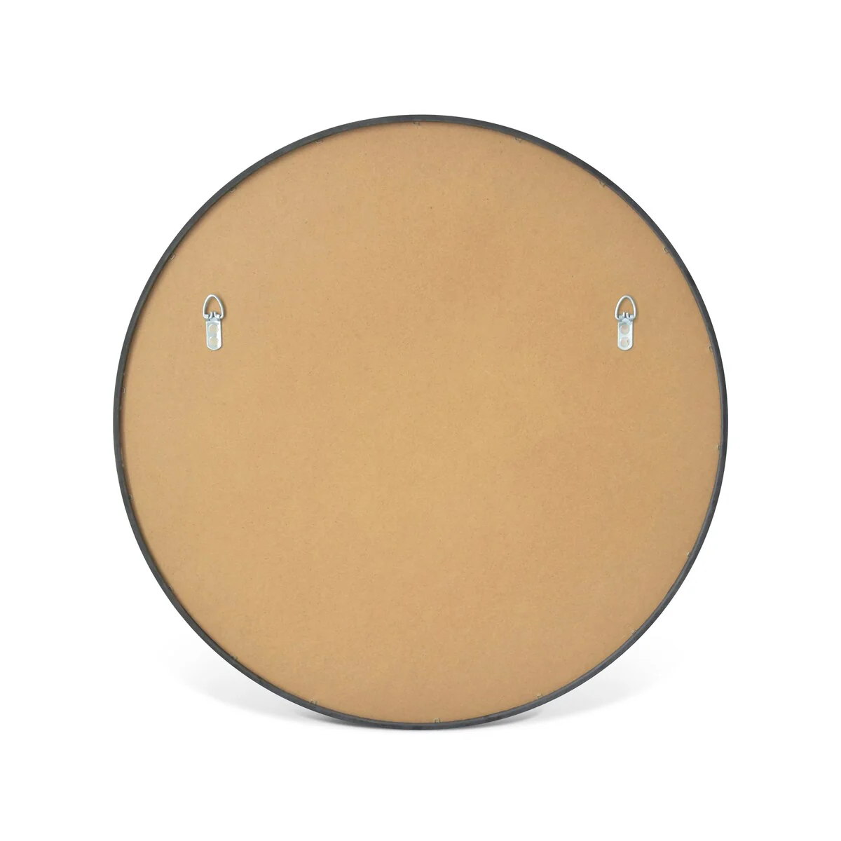 Classic Farmhouse Round Wall Mirror, Wooden Frame Decorative Accent Mirror for Living Room, Bedroom and Entryway - Image 63