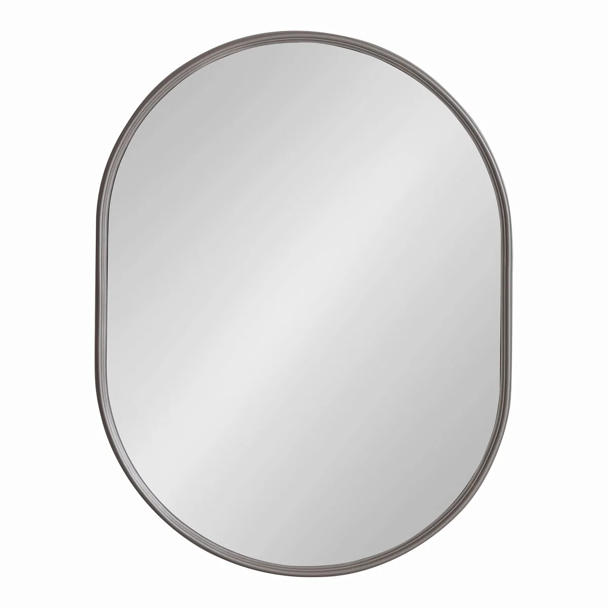 Modern Capsule Framed Wall Mirror, Decorative Oval Accent Mirror for Living Room, Bedroom and Entryway - Image 63