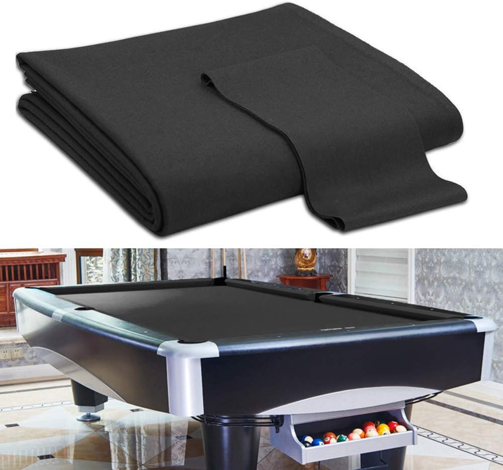 Worsted Blend Billiard Cloth Pool Table Felt for 7' 8' 9' Table - Image 8
