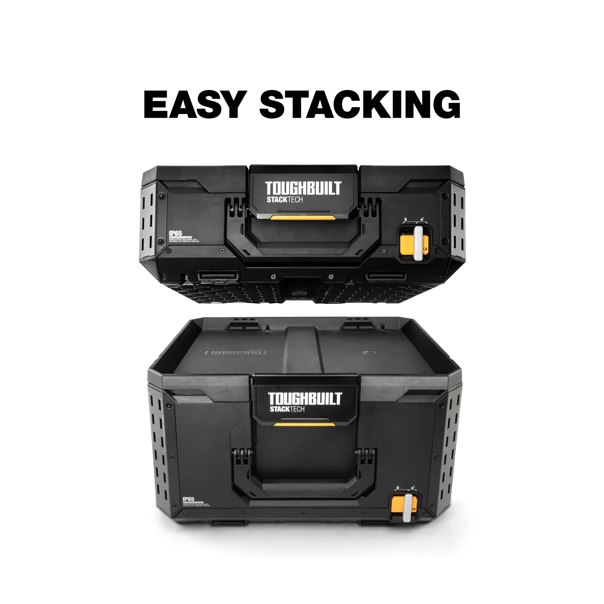 ToughBuilt StackTech 1 Drawer Toolbox, Heavy-Duty Stackable Tools Storage, 50 lb Capacity - Image 4