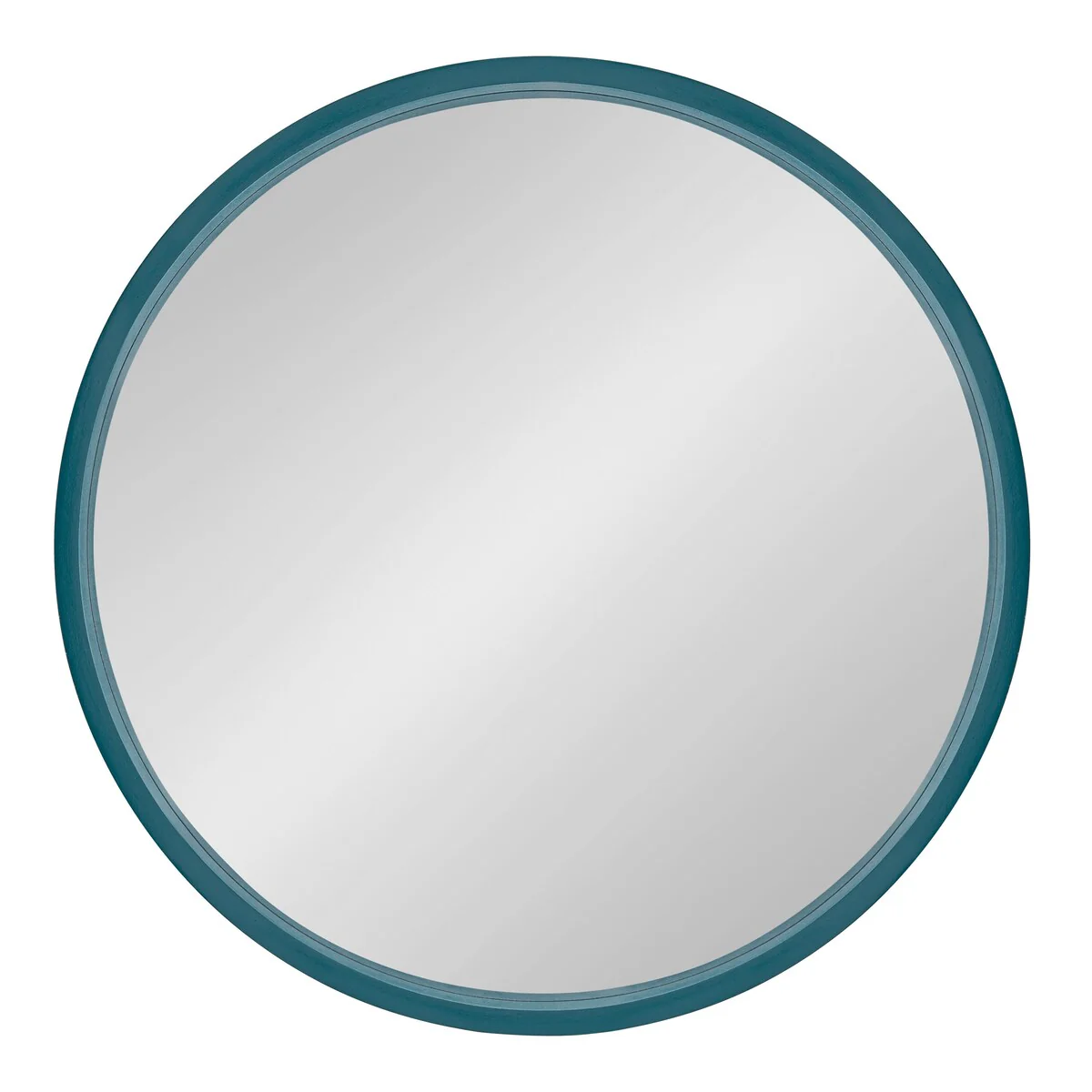 Round Wood Accent Wall Mirror, Modern Decorative Wooden Frame Mirror for Living Room, Bedroom and Entryway - Image 63