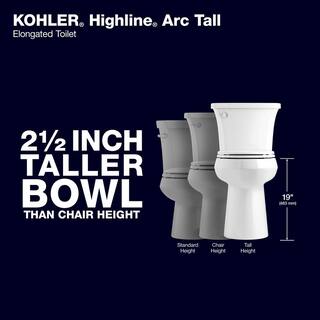 Extra Tall Complete Solution 2-piece 1.28 GPF Single Flush Elongated Toilet in White (Seat Included) 78305-0 - Image 10