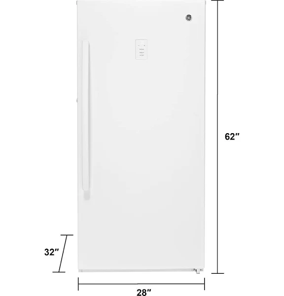 14.1 Cu. ft. White Frost-free Upright Freezer - Image 2