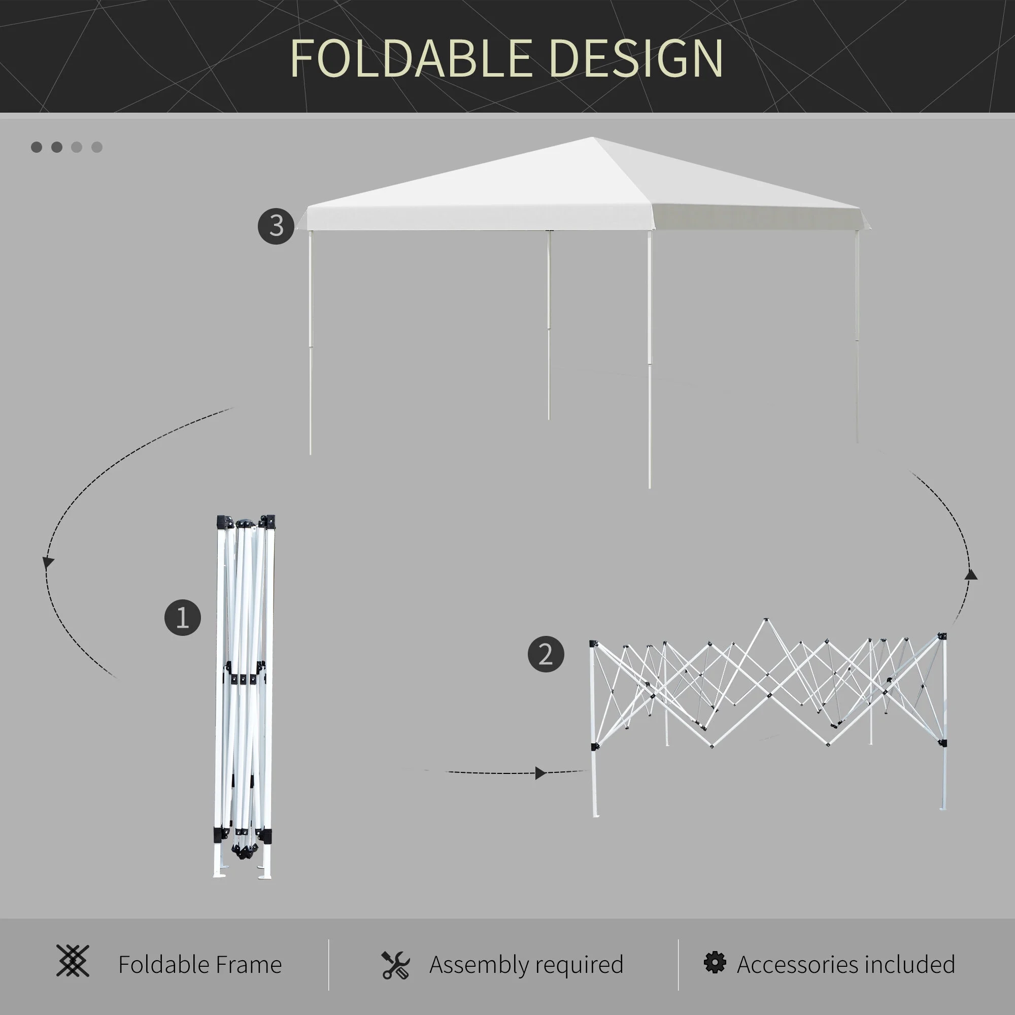 DUOSONG Outsunny 10' X 8' Retractable Awning, Patio Awnings, Sunshade Shelter W/ Manual Crank Handle, Uv & Water-Resistant Fabric And Aluminum Frame For Deck, Balcony, Yard, Beige Beige Aluminum - Image 26