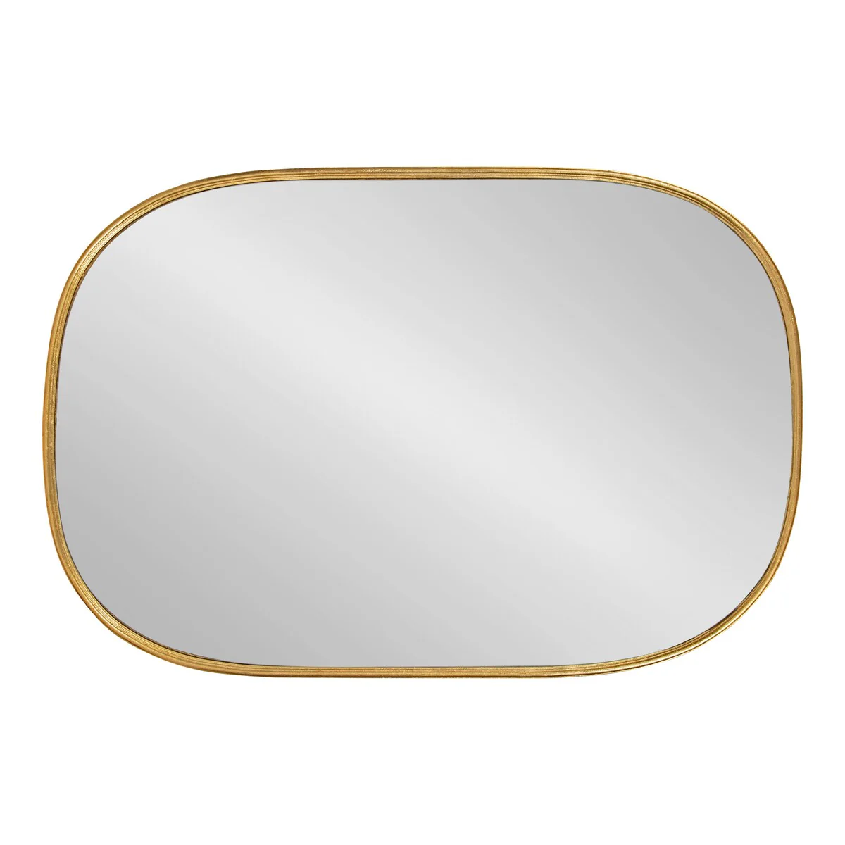 Modern Capsule Framed Wall Mirror, Decorative Oval Accent Mirror for Living Room, Bedroom and Entryway - Image 76