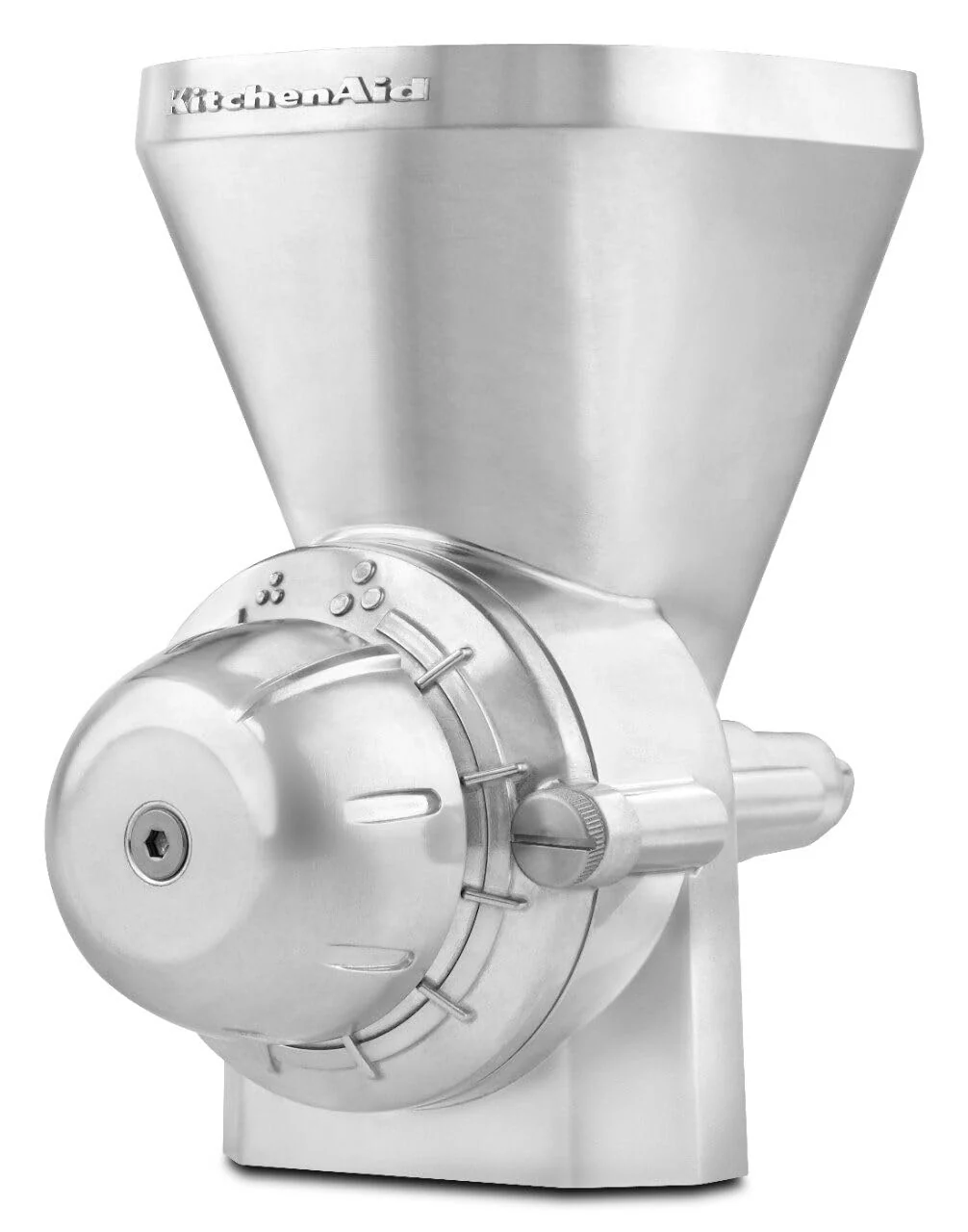 All Metal Grain Mill Attachment, Adjustable Grain Grinder Accessory for Stand Mixers, Wheat, Flour & Cereal Grinding - Image 2