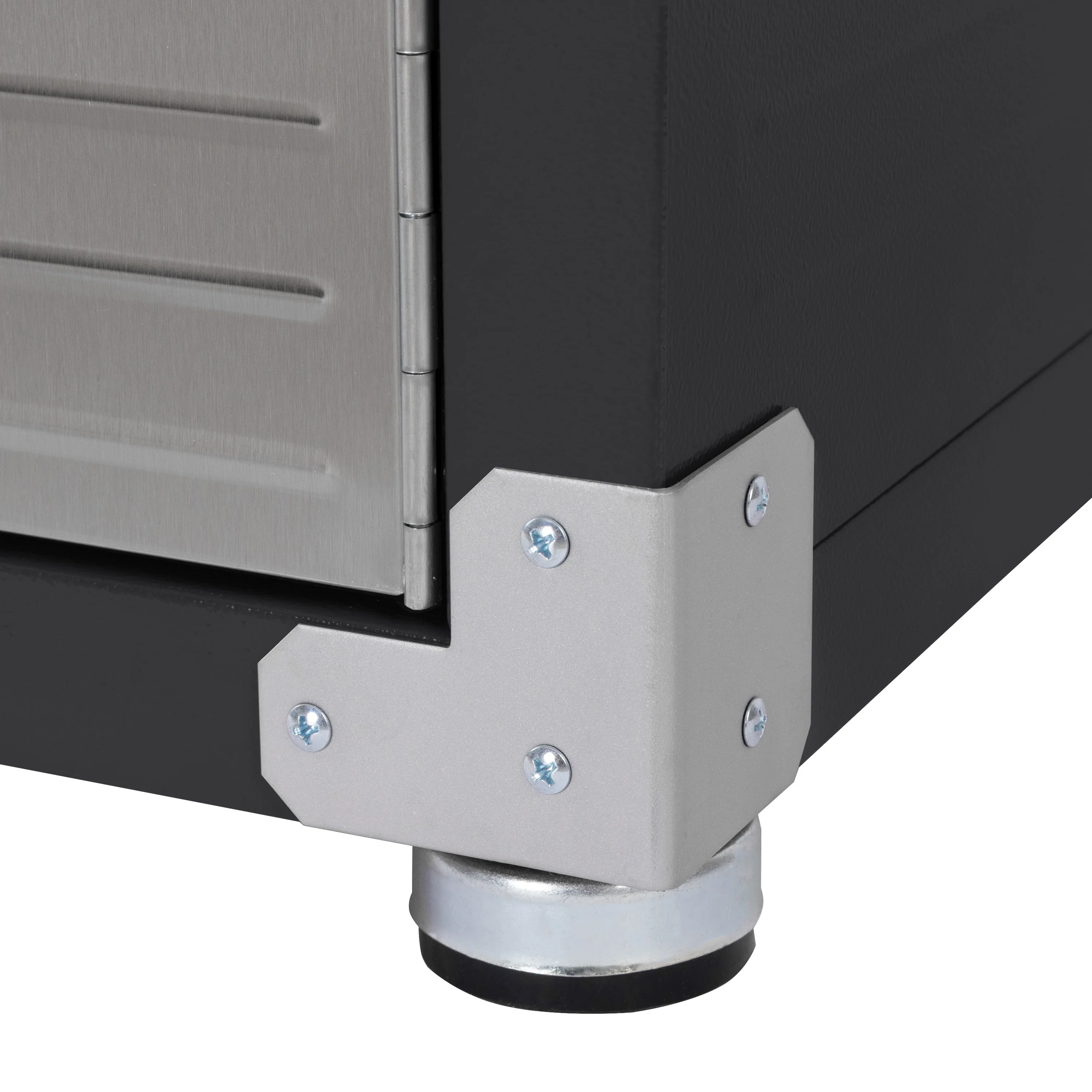 Seville Classics UltraHD? Heavy Steel Lockable Organizer Locker Storage Cabinet, 48" W x 24" D, Red - Image 37