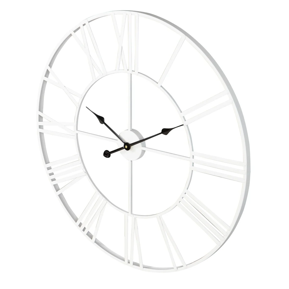 Modern Round Metal Wall Clock, Decorative Circular Hanging Clock for Living Room, Bedroom and Office - Image 68