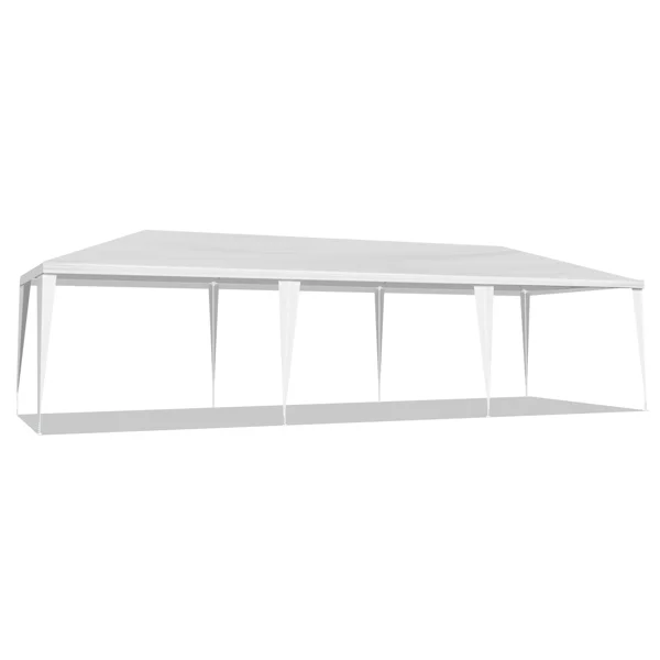10'x30' Outdoor Party Tent with 8 Removable Sidewalls, Waterproof Canopy Patio Wedding Gazebo, White,white - Image 14