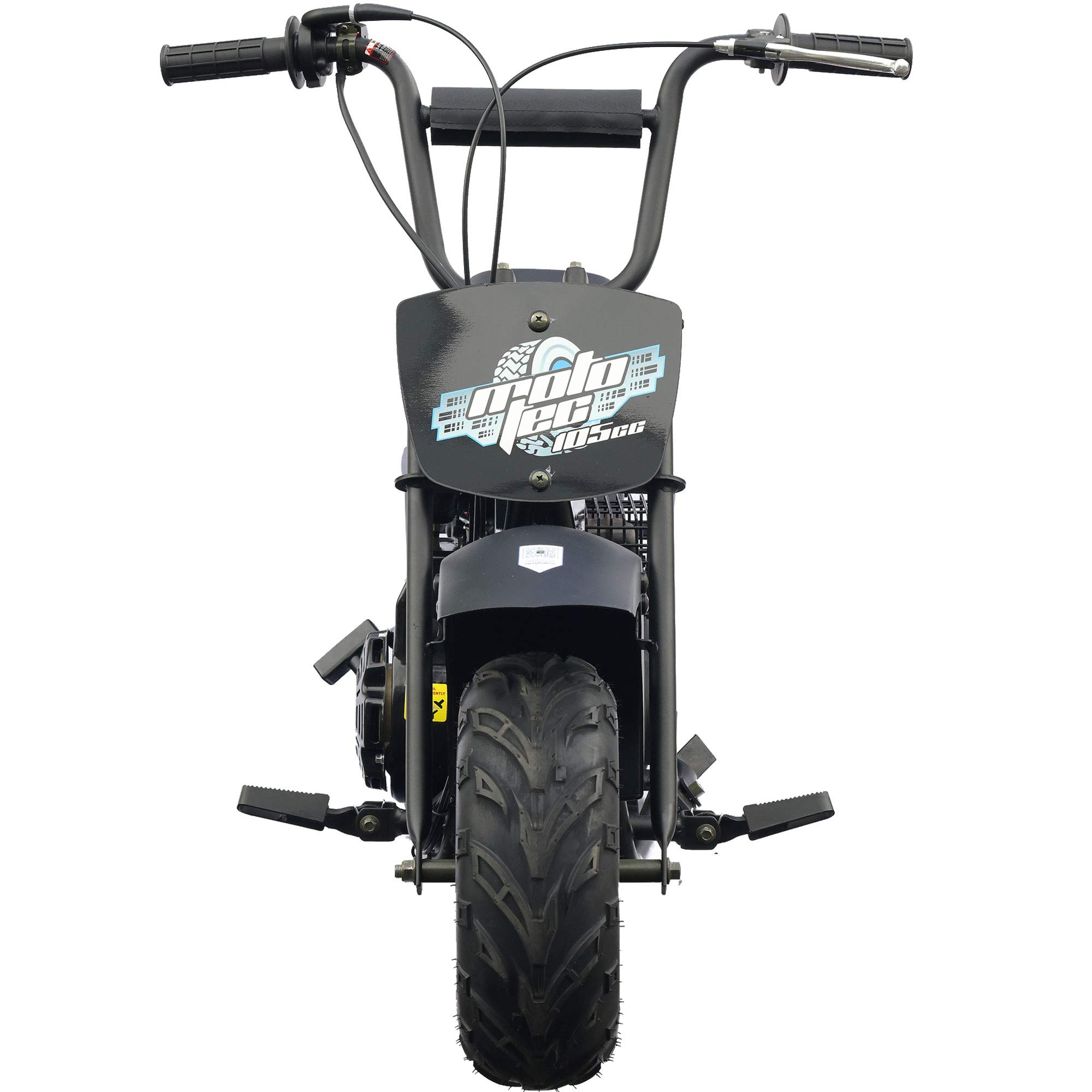 105cc 3.5HP Gas Powered Mini Bike, Black, (MT-MiniBike-105cc_Black) - Image 5