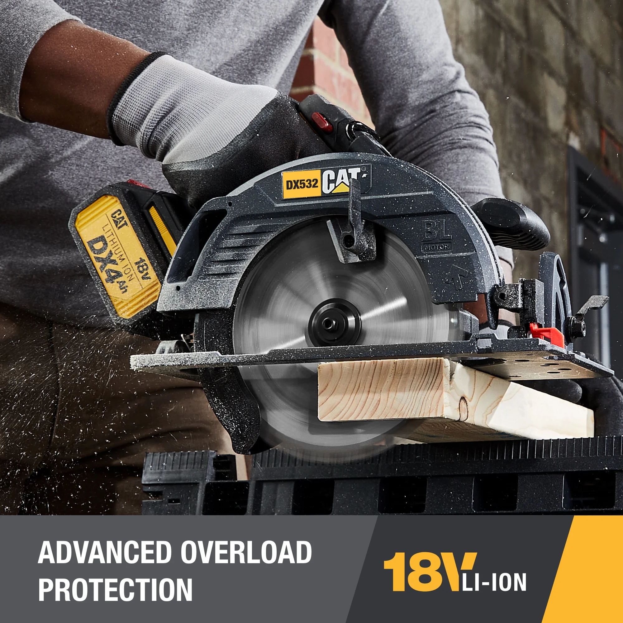 Caterpillar Cat? DX532 18V 1 FOR ALL 7-1/4- Cordless Circular Saw with Brushless Motor - Image 7