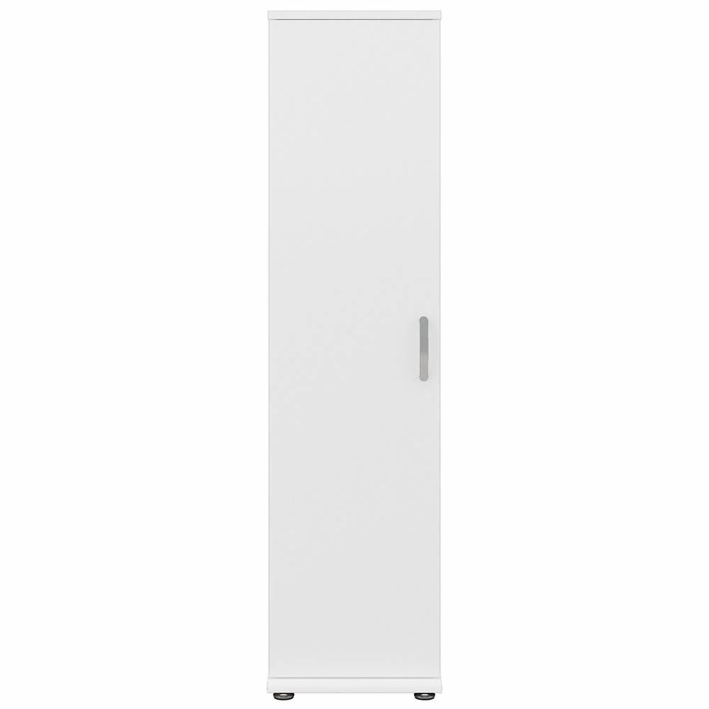 Universal Tall Narrow Storage Cabinet in Platinum Gray - Engineered Wood - Image 21
