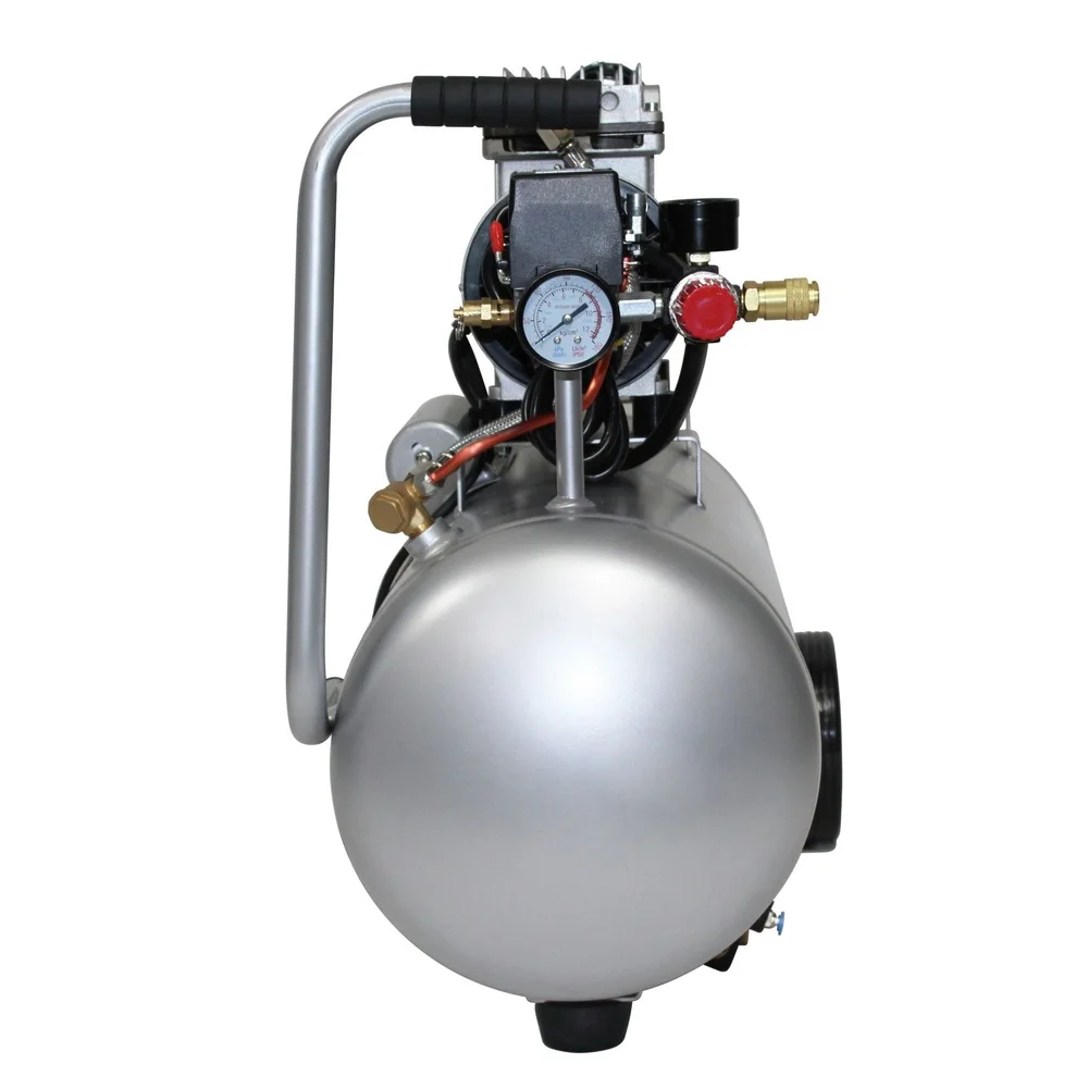 California Air Tools CAT-8010AD 1 HP 8-Gal. Ultra-Quiet and Oil-Free Steel Tank Air Compressor with Auto Drain Valve - Image 3