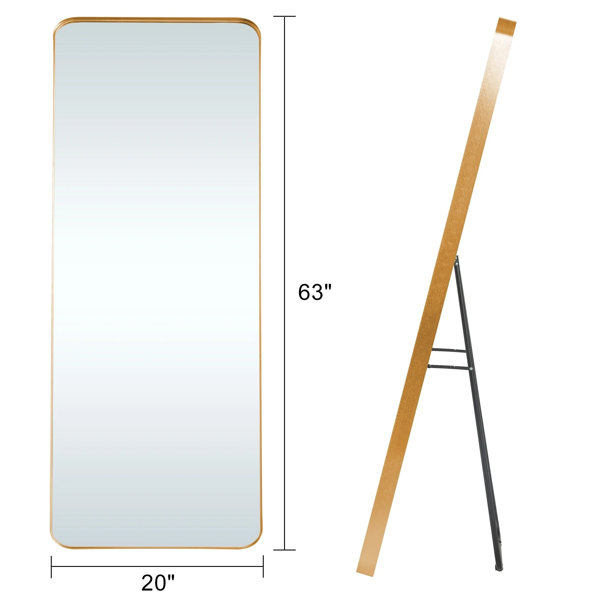 Large Full Length Wall Mounted Mirror, Full Body Dressing Mirror for Bedroom, Entryway and Home Decor - Image 26