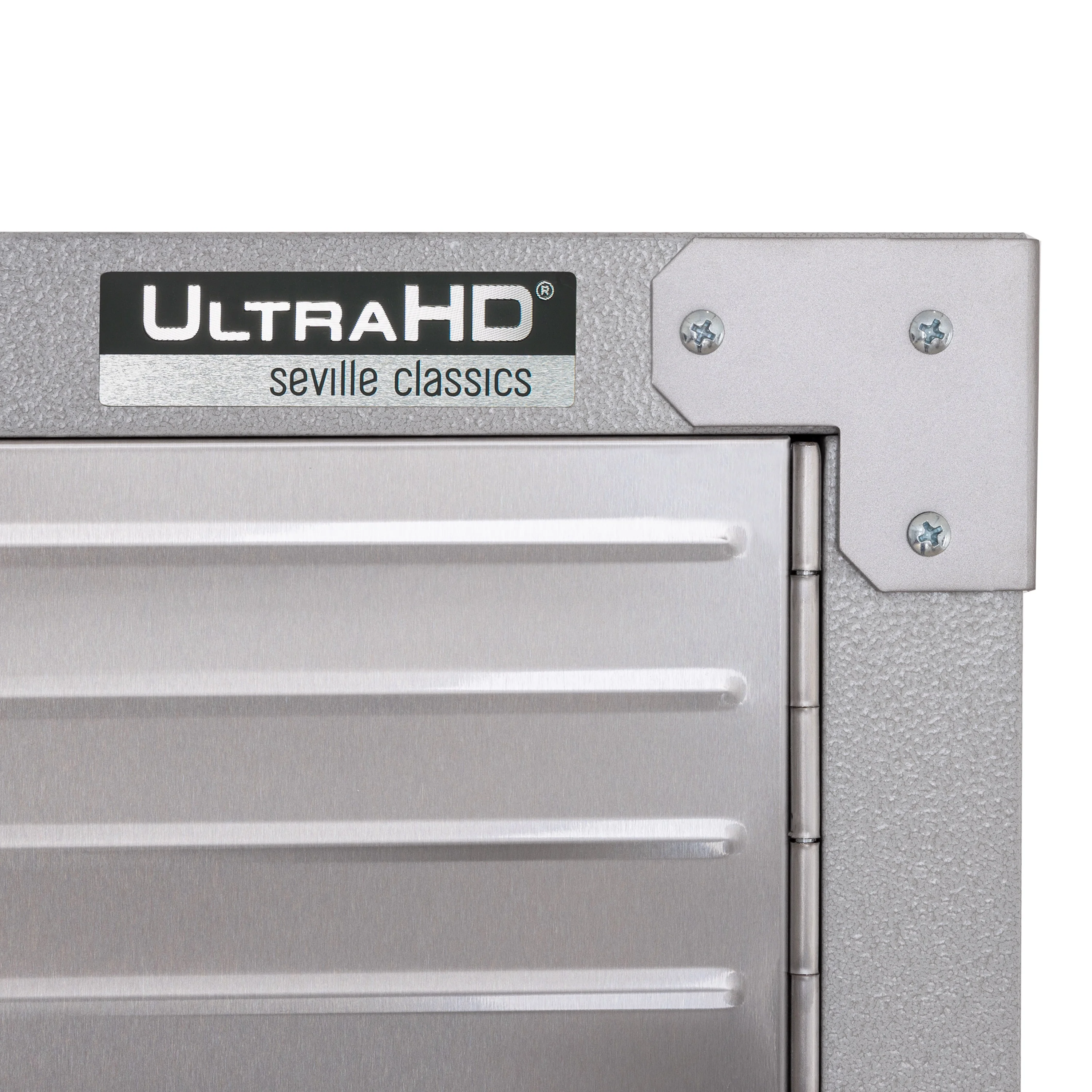 Seville Classics UltraHD? Heavy Steel Lockable Organizer Locker Storage Cabinet, 48" W x 24" D, Red - Image 49