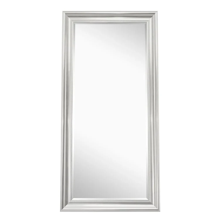 Tall Beaded Full Length Mirror, Oversized Full Body Standing Mirror with Decorative Frame for Bedroom, Dressing Room and Home Decor