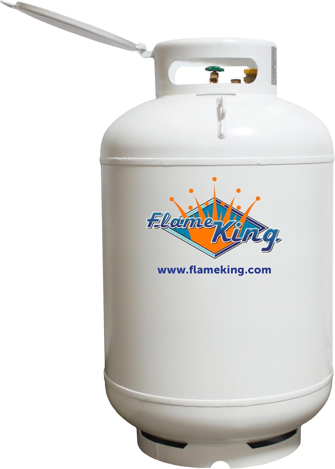 420-Lb. ASME Vertical Propane Tank, White - Image 5