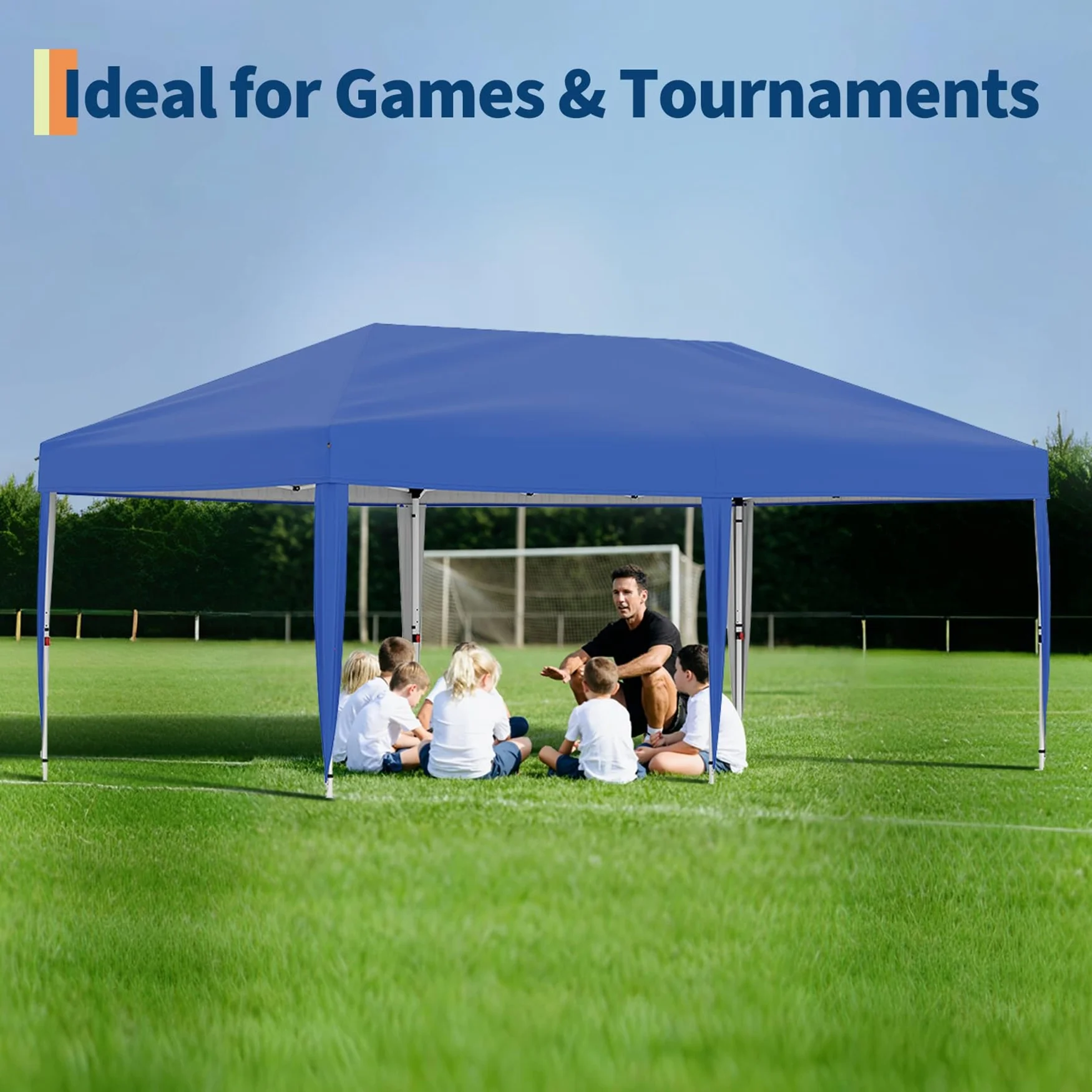 Arigeas Pop Up Canopy Tent 10'x10' with Adjustable Height, Easy Outdoor Sun Shade Shelter for Party, Event, Patio - Image 22