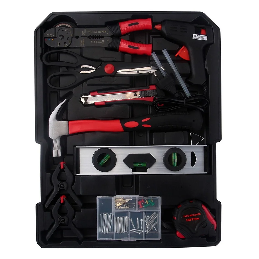 Tool Box with Tools 799pcs Household Tool Set with Aluminum Trolley Case, Auto Repair Tool Kit Toolbox and Wheels - Image 8