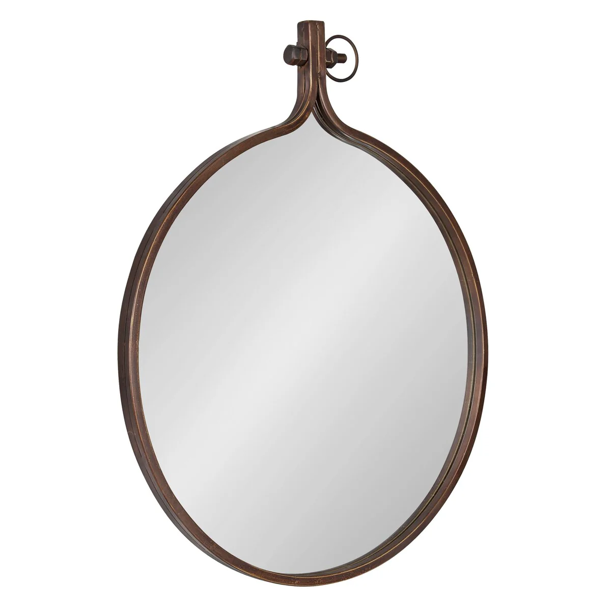Modern Round Wall Mirror, Decorative Circular Accent Mirror for Living Room, Bedroom and Entryway - Image 8
