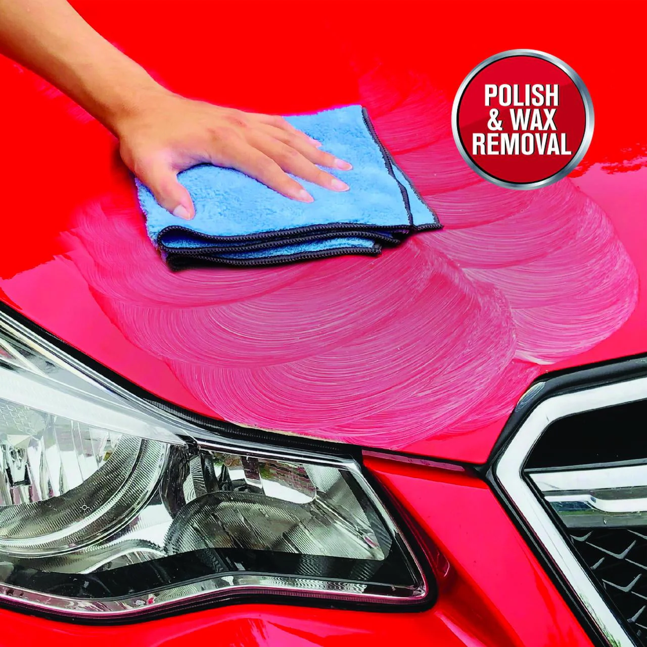 Auto Drive Coral Fleece Multi-Purpose Microfiber Towel, Cleaning, Detailing, 24 Pack, Blue & Yellow - Image 3
