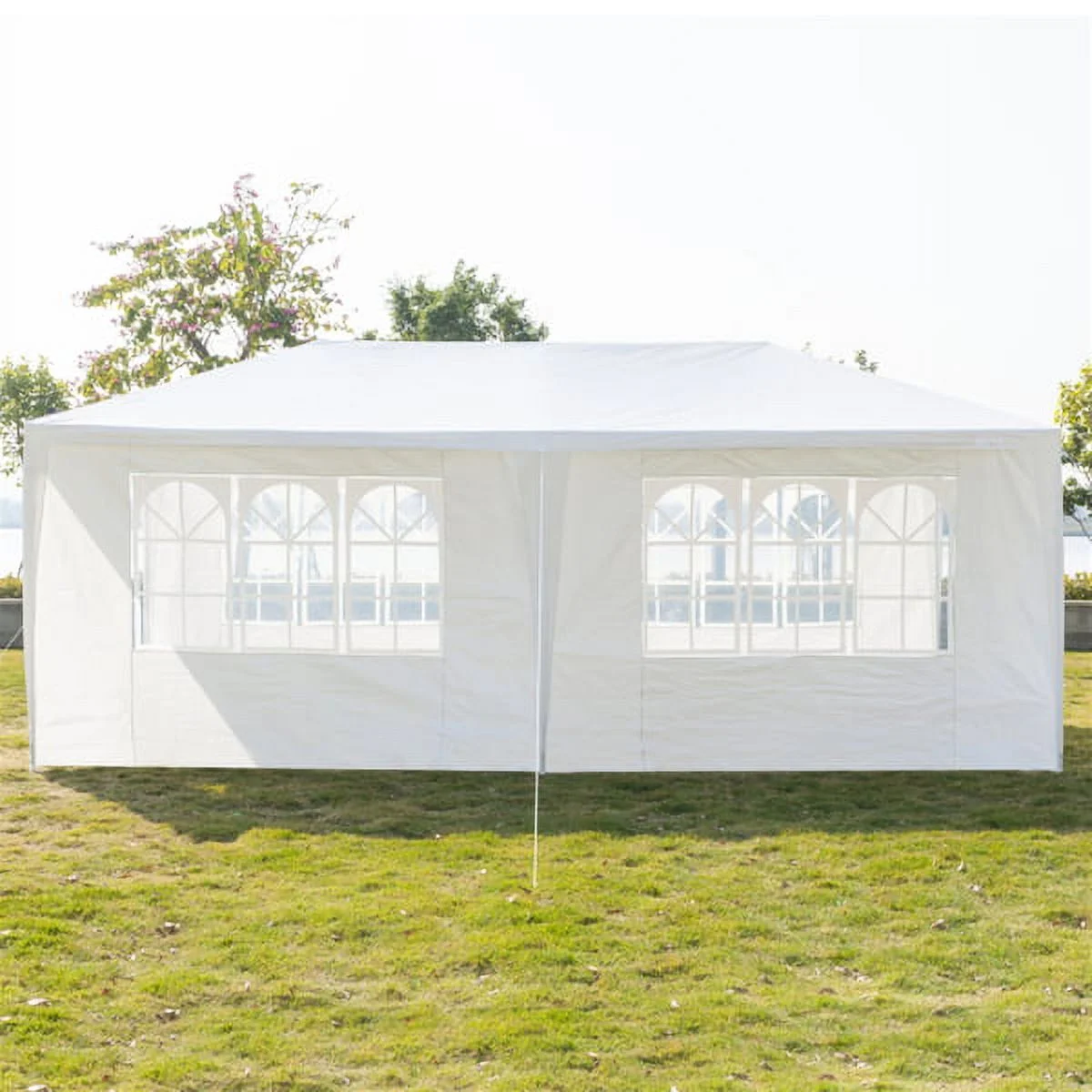 Mother's Day Sales - 10' x 20' Party Tent,Portable Wedding Party Tent,Patio Parties Tent BBQ Shelter Canopy Gazebo for Outdoor Events(10'x20' w/6 sidewalls) - Image 7