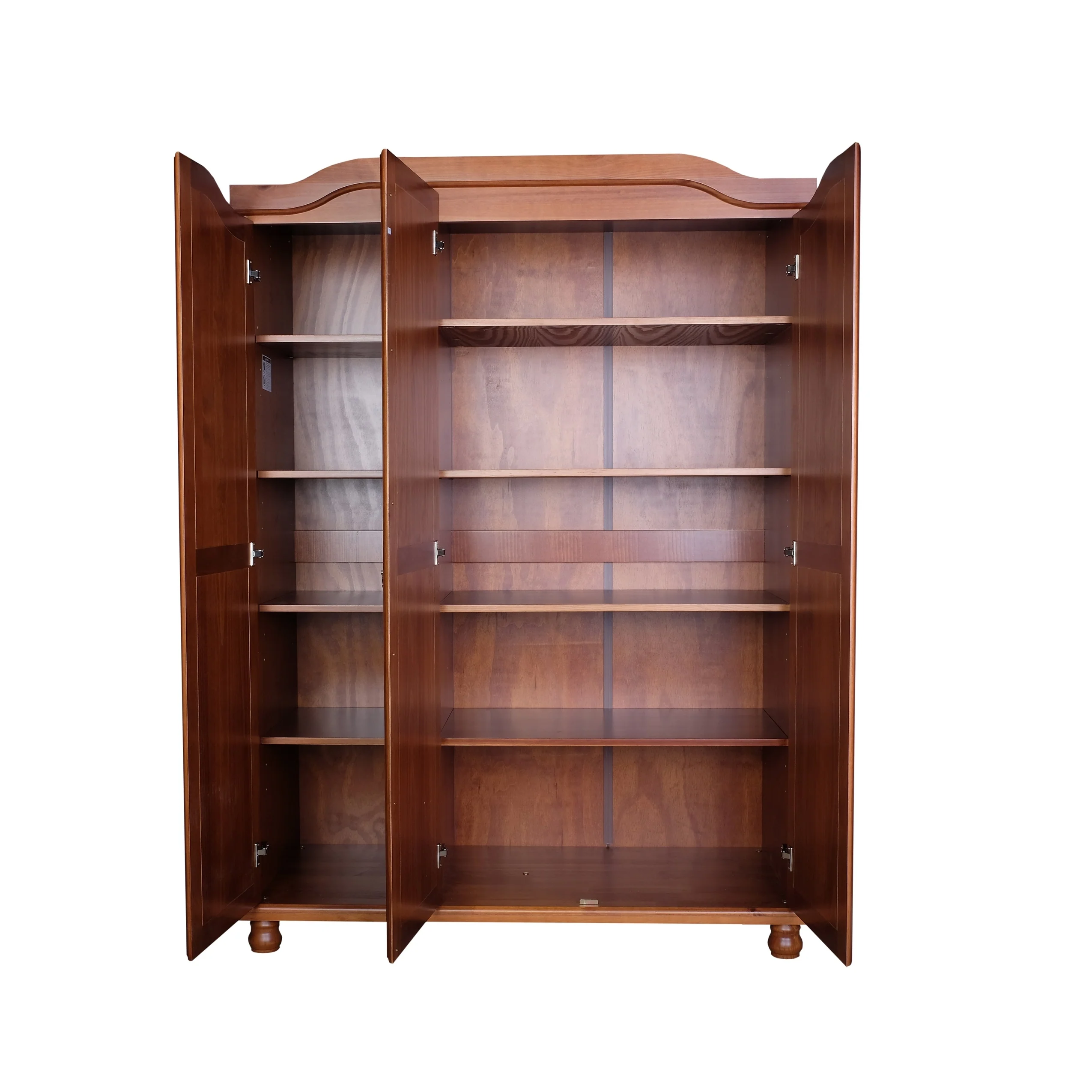 Set of 4 Small Solid Wood Shelves for Wardrobe and Armoire Storage - Image 10