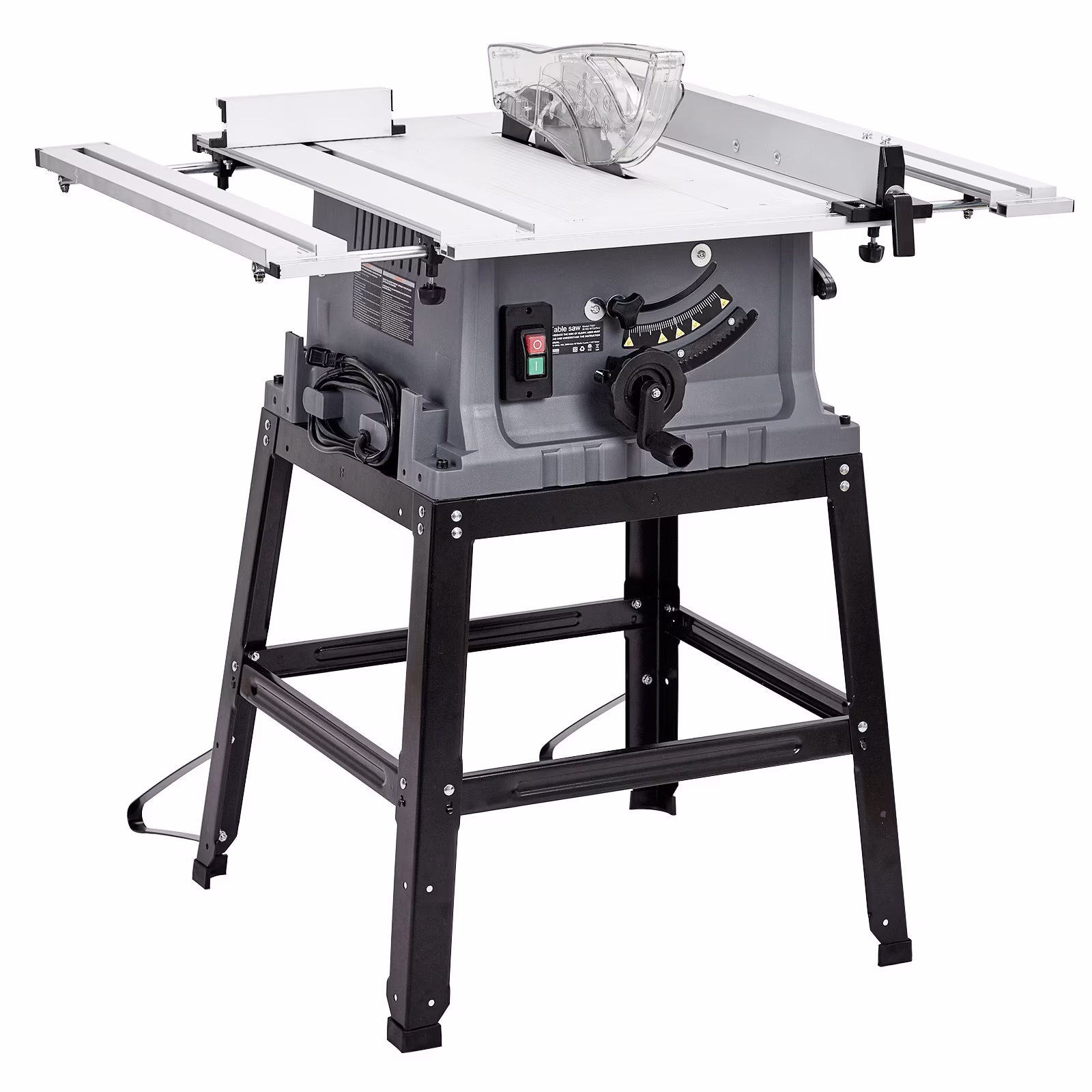 Wpond 1800W, 15A 10in Portable Table Power Saw, 5000 RPM - Image 3