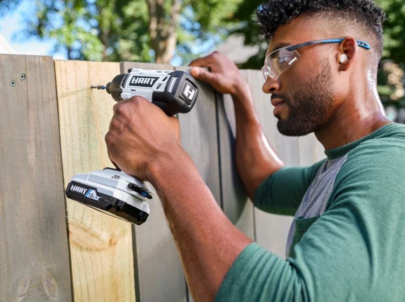 HART 20-Volt Cordless 1/4- Hex Impact Driver 2-Pack 4AH Battery Kit Bundle - Image 2
