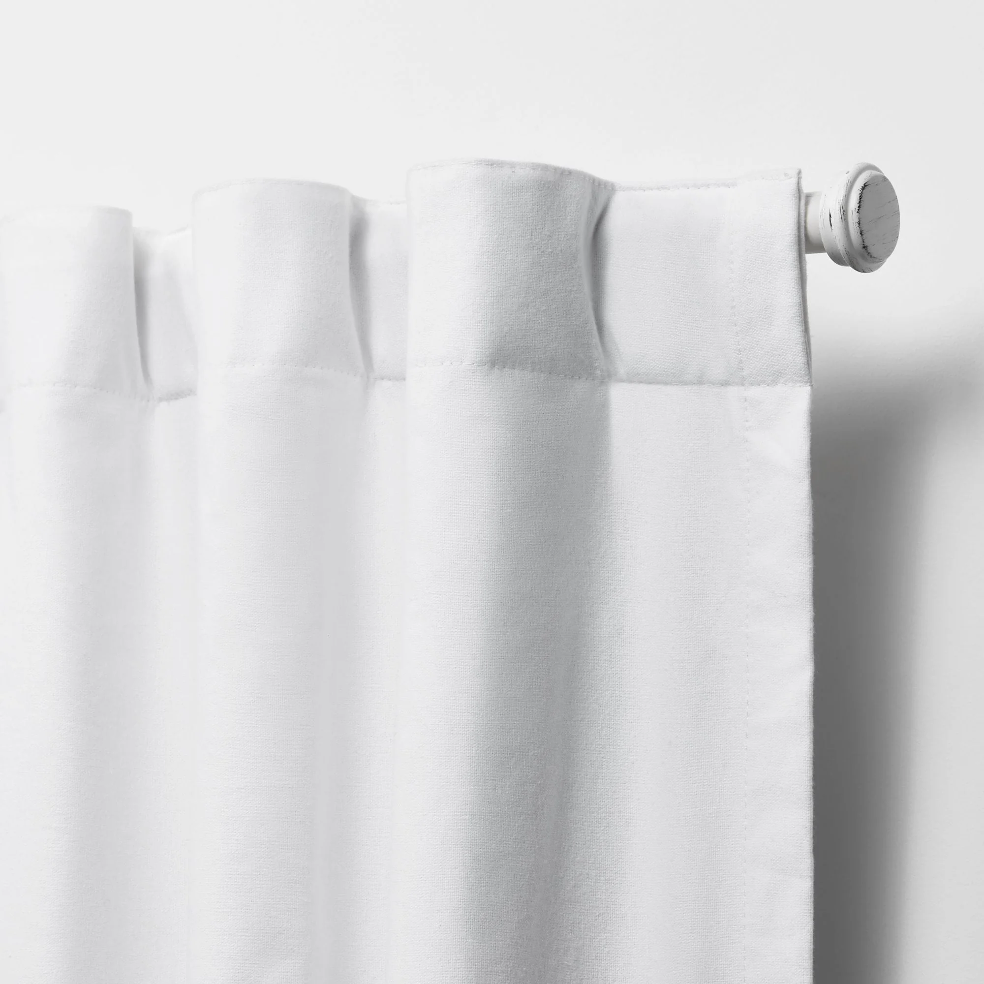 Blackout Single Curtain Panel, Back Tab and Rod Pocket Window Curtain - Image 6