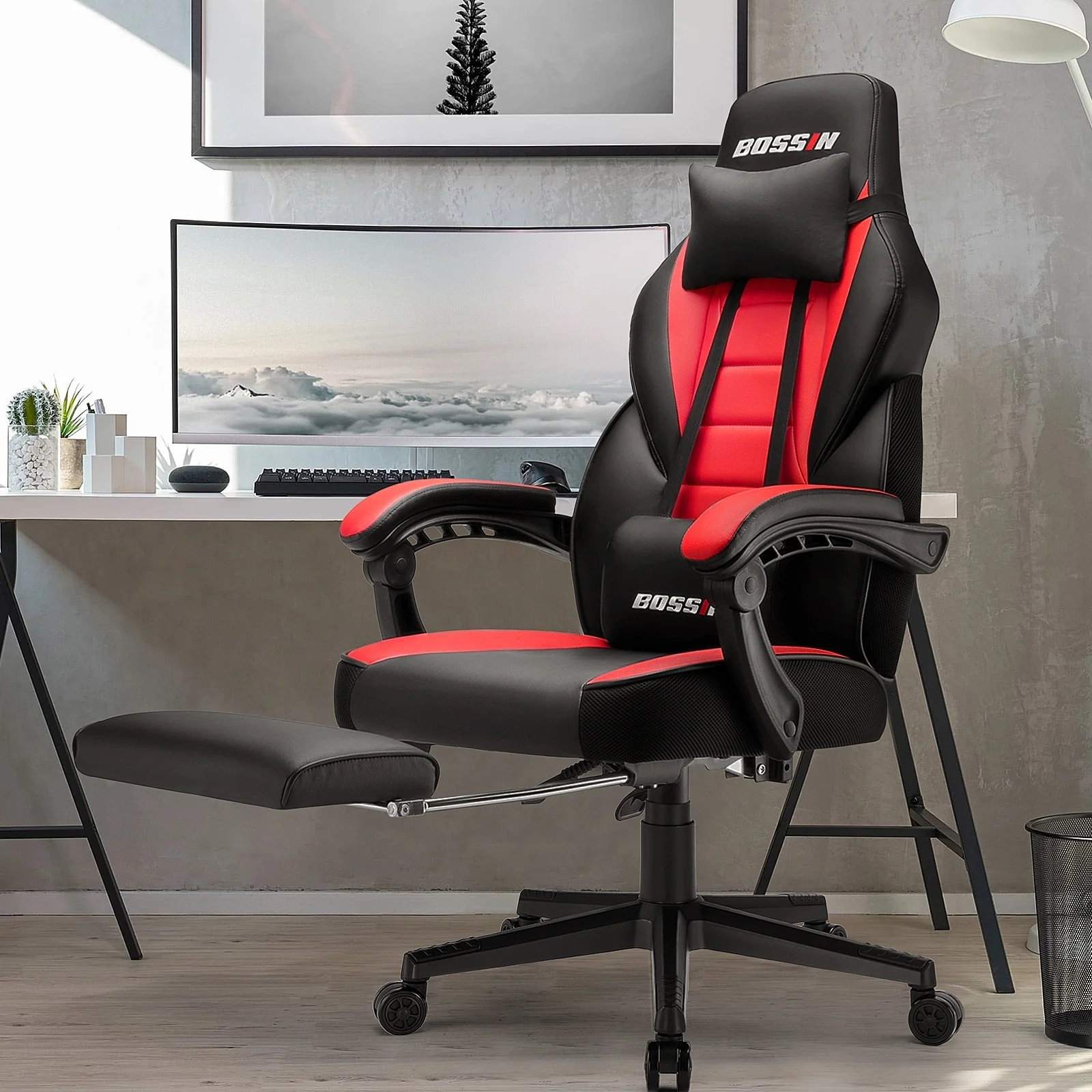 Racing Style Gaming Chair, 300 lbs Big and Tall High Back Computer Chair - Image 39