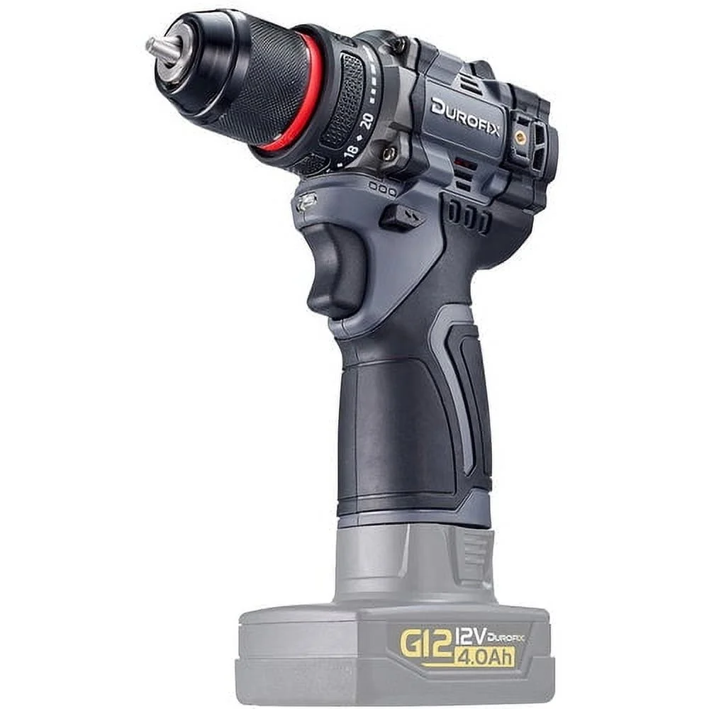 Durofix G12 Series RK12136-2-K6 12V Cordless 3/8" Hammer Drill Power Tool Combo Kit with Compact Polisher Sander, 1 Battery & Charger - Image 2