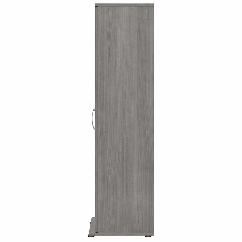 Universal Tall Narrow Storage Cabinet in Platinum Gray - Engineered Wood - Image 10
